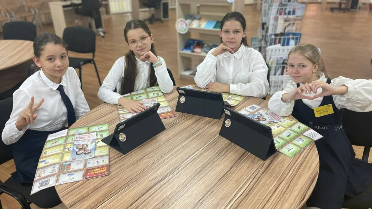 Для учеников казанских школ провели интерактивные уроки по пожарной безопасности