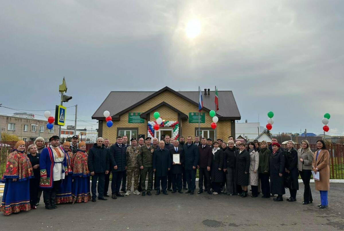 В Малой Шильне Тукаевского района РТ открылось новое здание исполкома