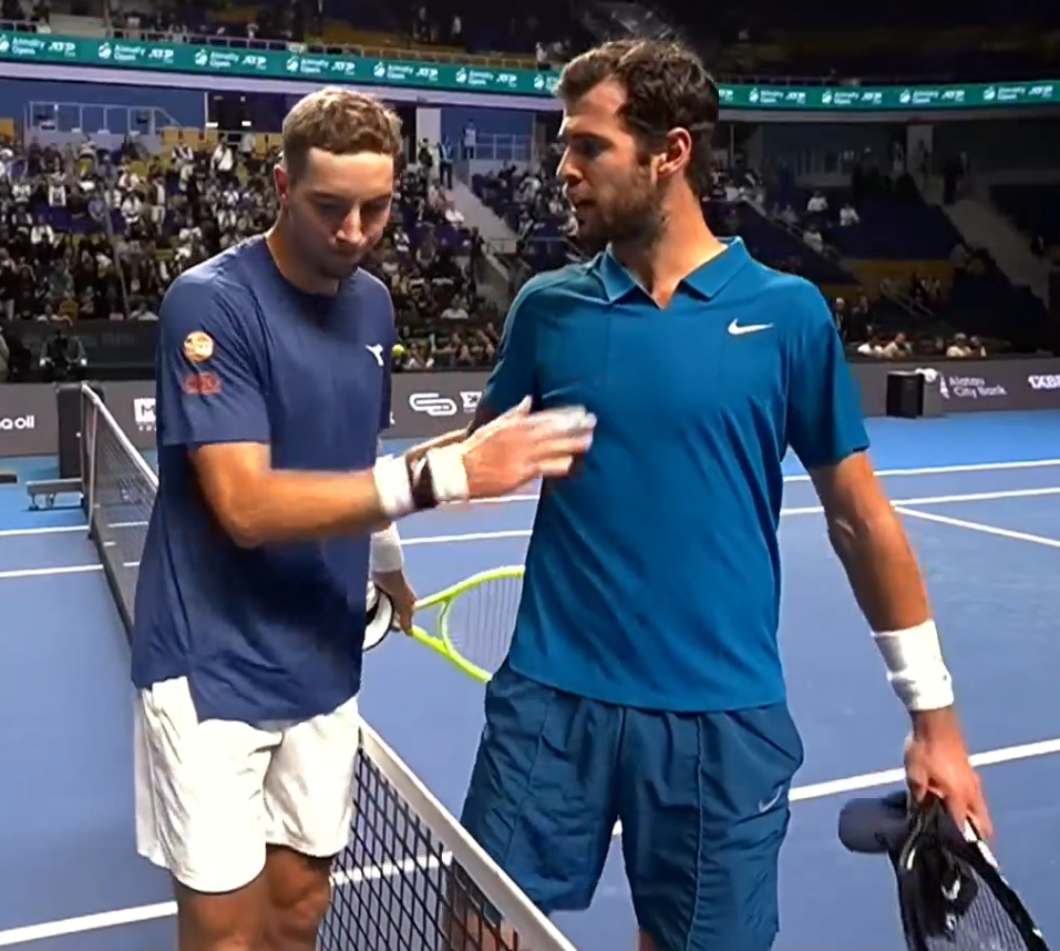 Хачанов уступил Штруффу в Алма-Ате, потерпев четвёртое поражение подряд