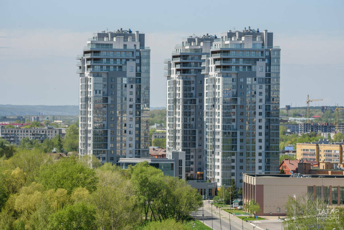 Продажи новостроек Казани увеличились на 22,8% за квартал