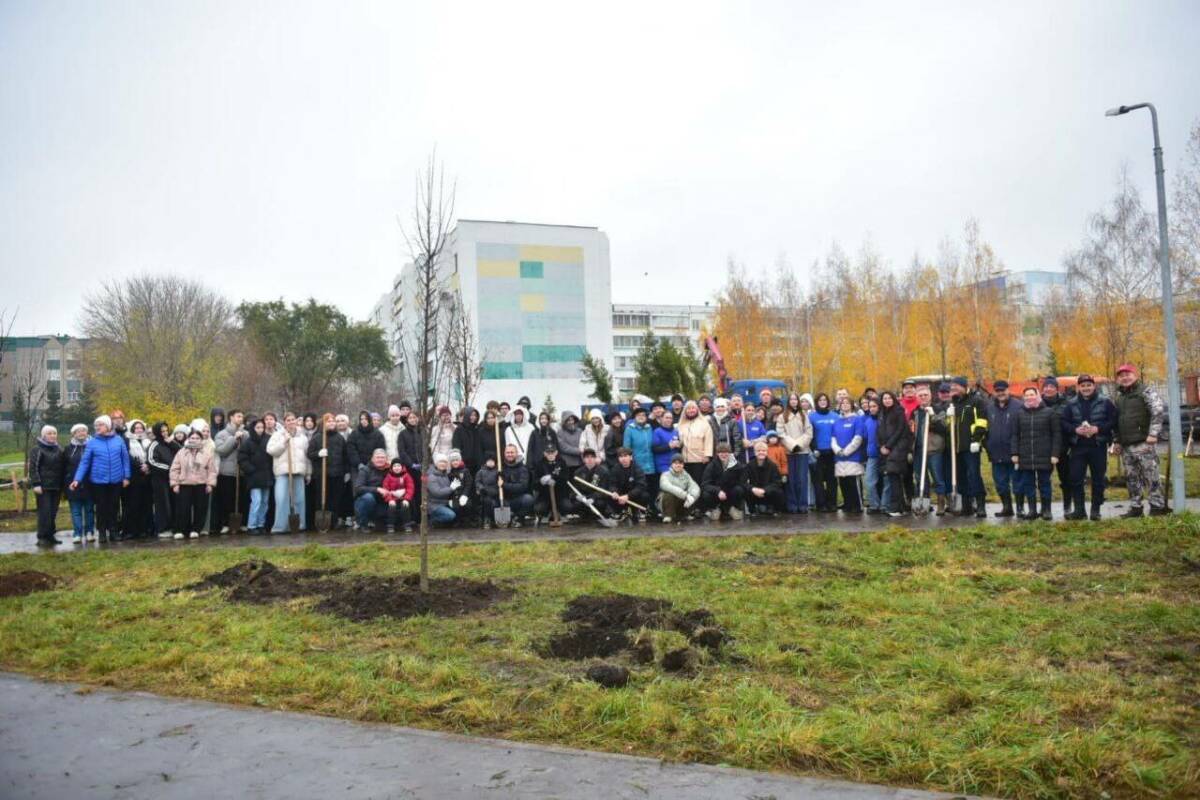 В Набережных Челнах заложили сквер имени Героя России Сергея Чебнёва