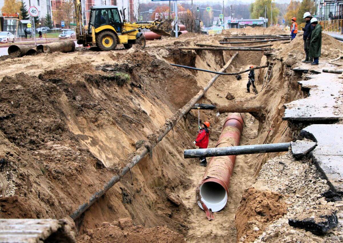 В Казани аварийный коллектор на Дубравной восстановят до конца года