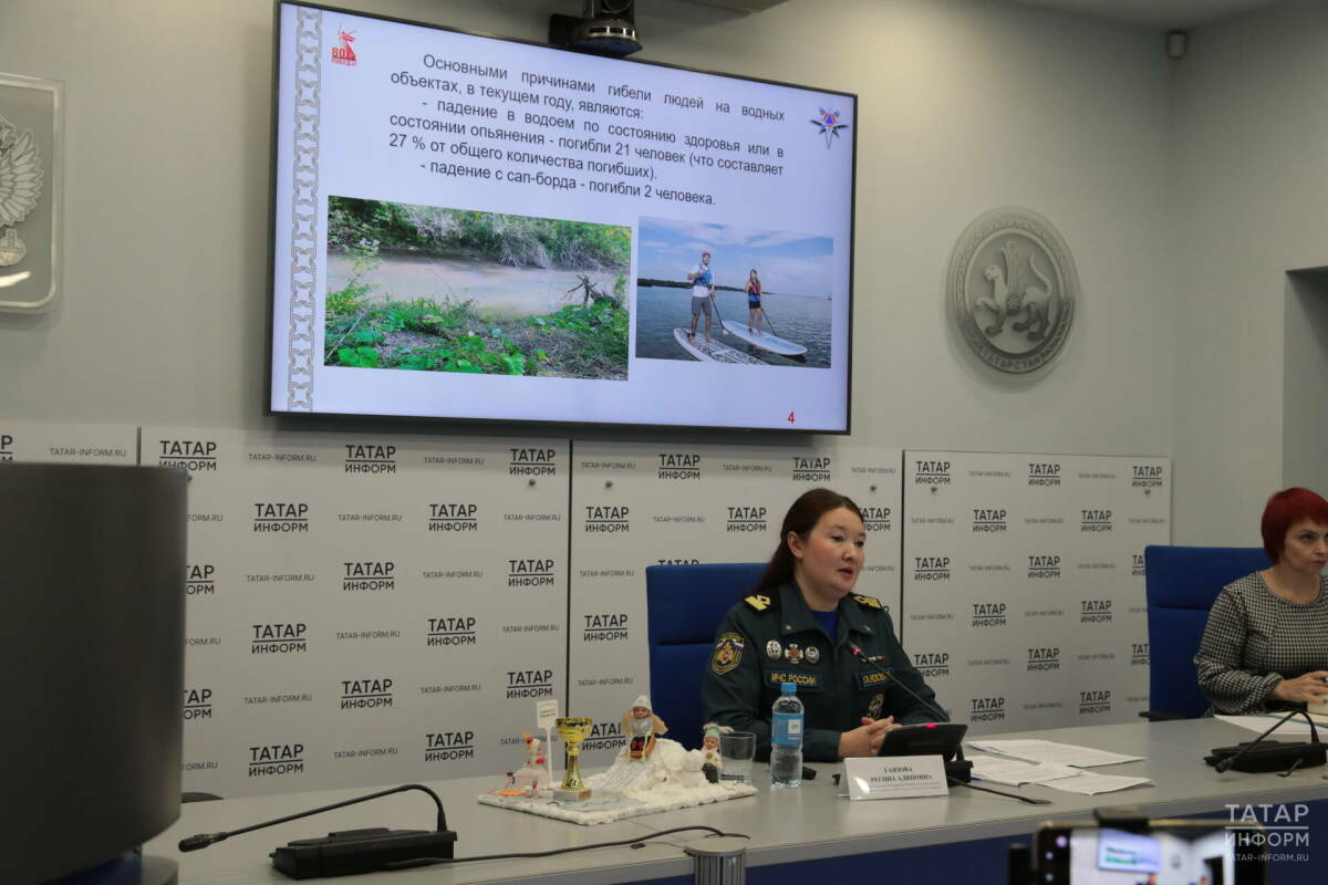 С начала года в водоемах Татарстана утонули 75 человек