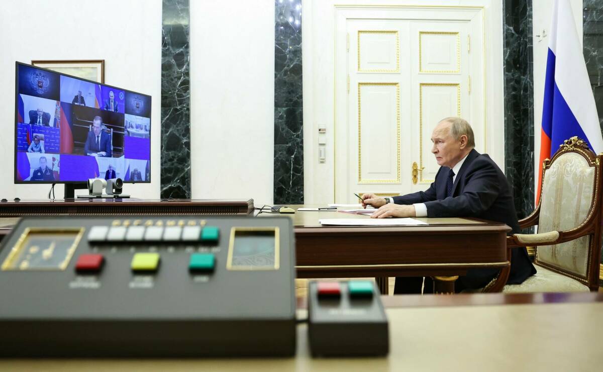 Путин провел заседание Совбеза РФ, посвященное борьбе с терроризмом