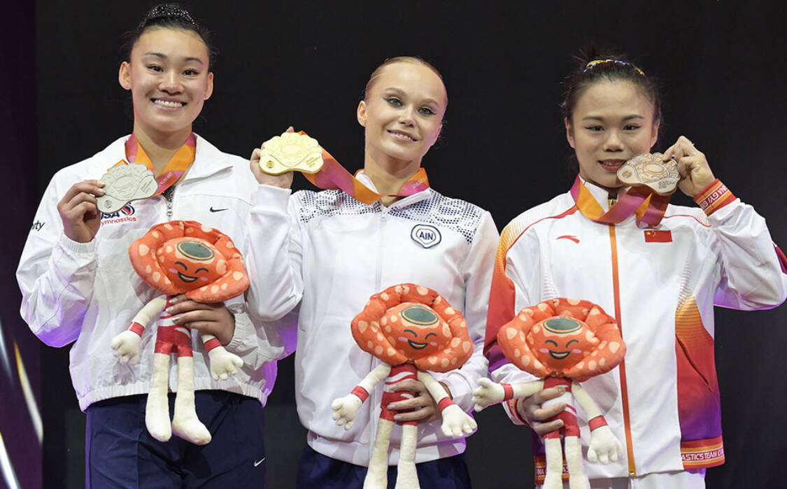 Мельникова завоевала второе золото на чемпионате мира по спортивной гимнастике