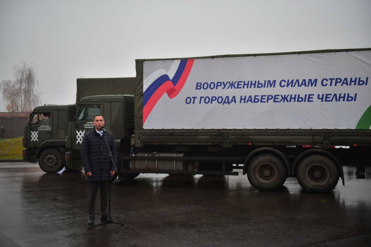 Из Челнов отправили 19-ю в этом году шефскую помощь бойцам СВО