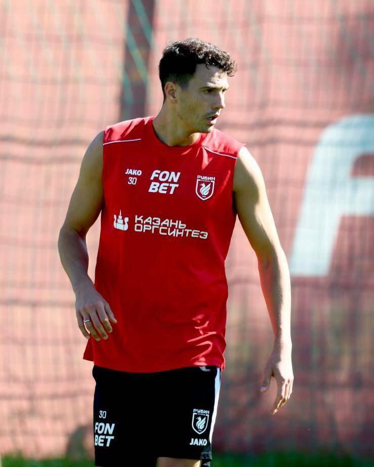 Полузащитник «Рубина» Швец выбыл из строя из-за разрыва крестообразной связки
