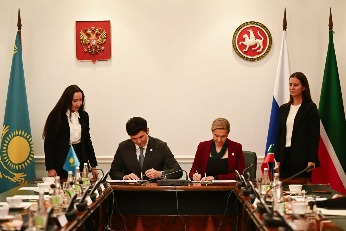 Татарстан и СКО подписали меморандум о сотрудничестве в сфере культуры