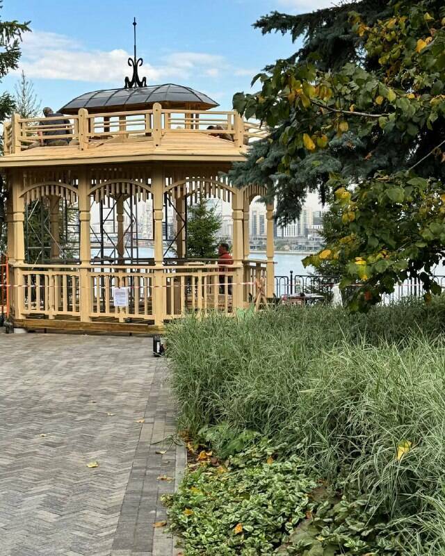 В Фуксовском саду Казани откроют воссозданную историческую беседку