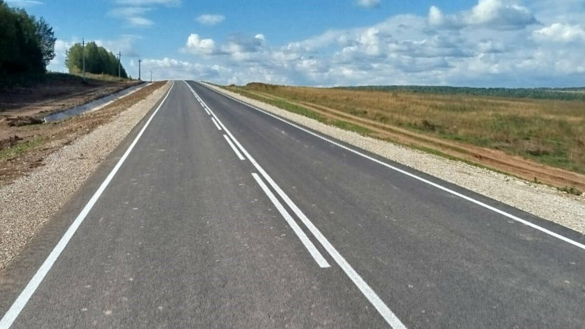 В Балтасинском районе завершен капитальный ремонт дороги Арбор – Шишинер