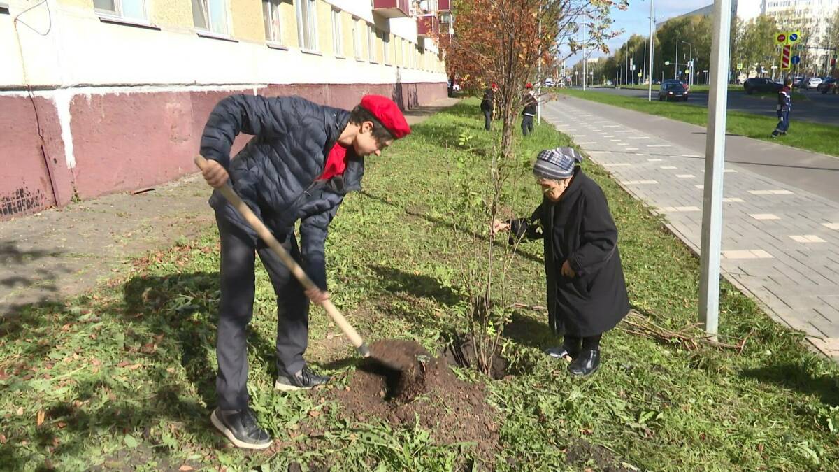 «Уютно и приятно»: блокадница Ленинграда инициировала посадку деревьев в Нижнекамске