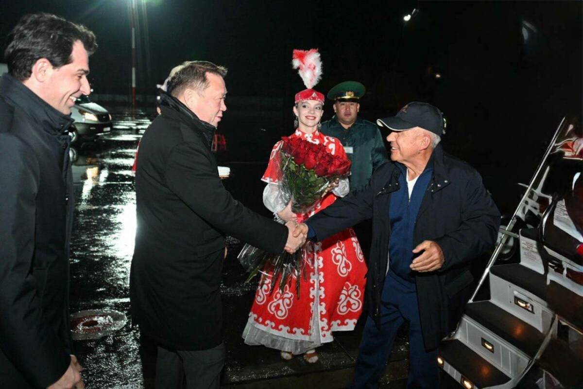 Рустам Минниханов прибыл в Казахстан с рабочей поездкой