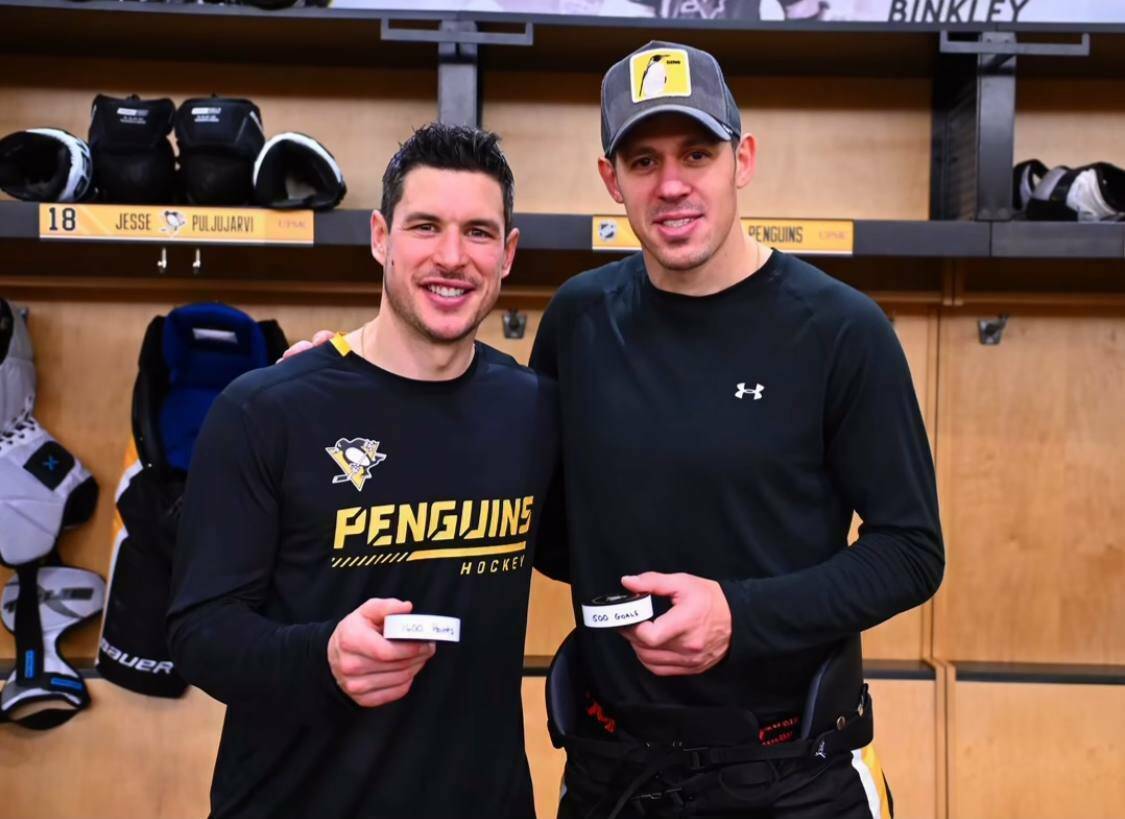 Малкин и Кросби установили новый рекорд НХЛ