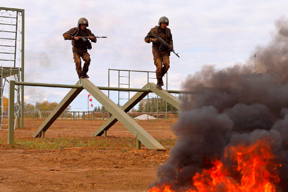 В Татарстане прошли испытания за право носить краповый берет — участвовали 22 кандидата