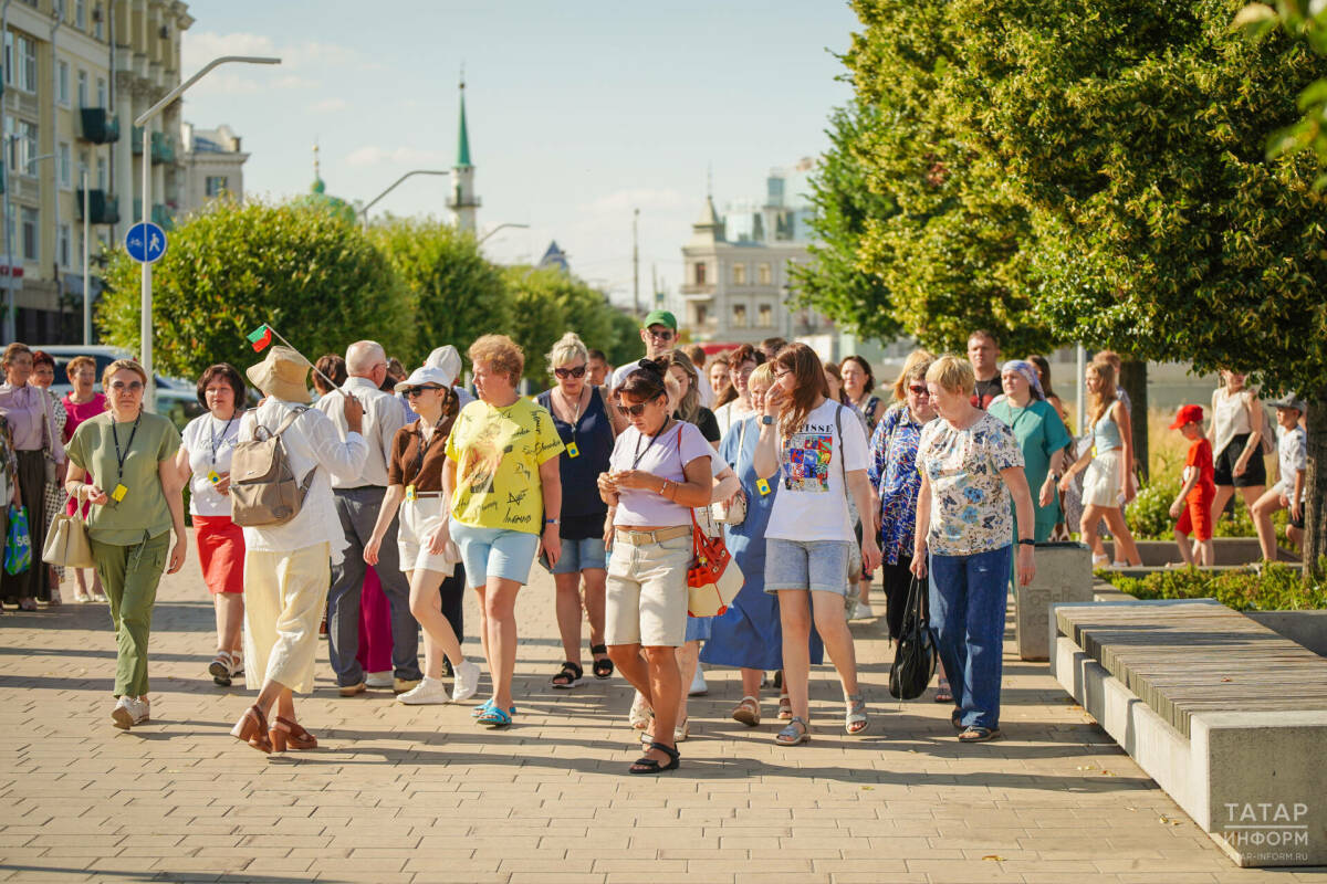 За восемь месяцев Казань посетили 3,3 млн туристов