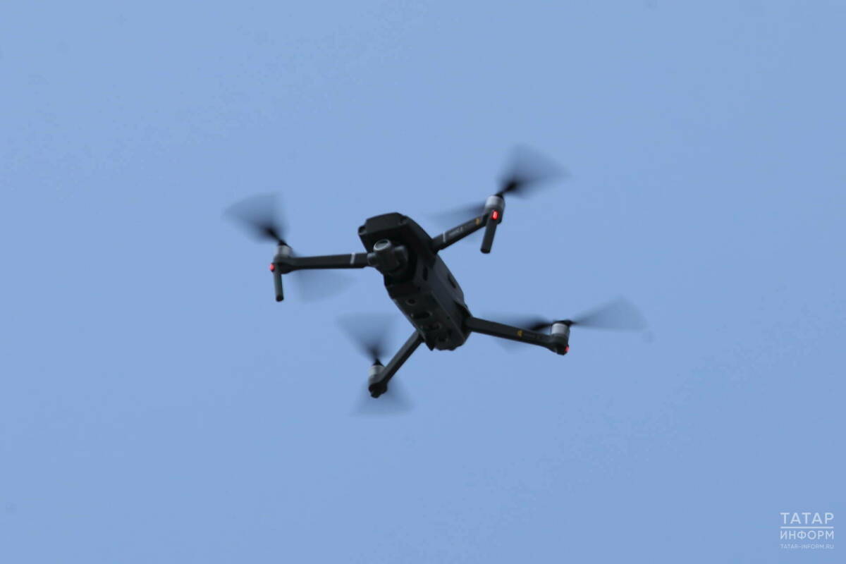 В Республике Татарстан с ночи действует режим беспилотной опасности