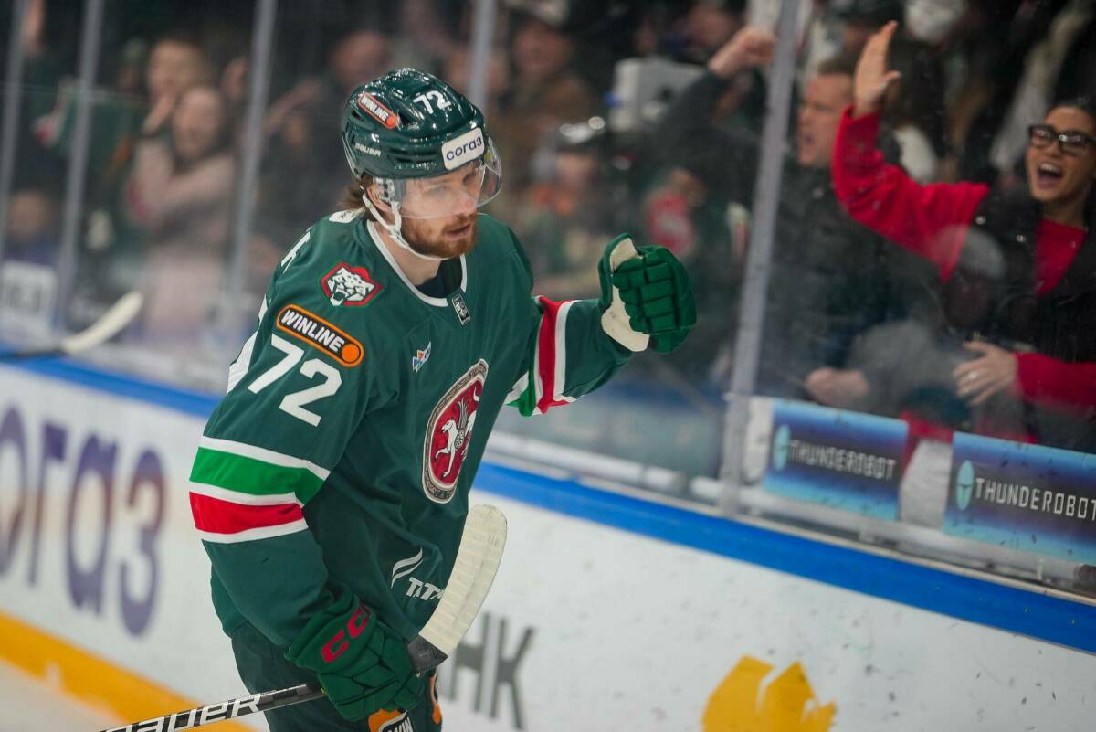 Нападающий «Ак Барса» Алистров отметил хорошую игру своего звена