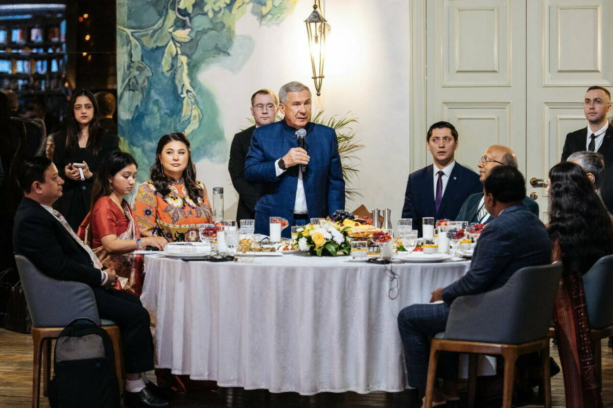 Рустам Минниханов: Татарстан придает большое значение развитию сотрудничества с Индией