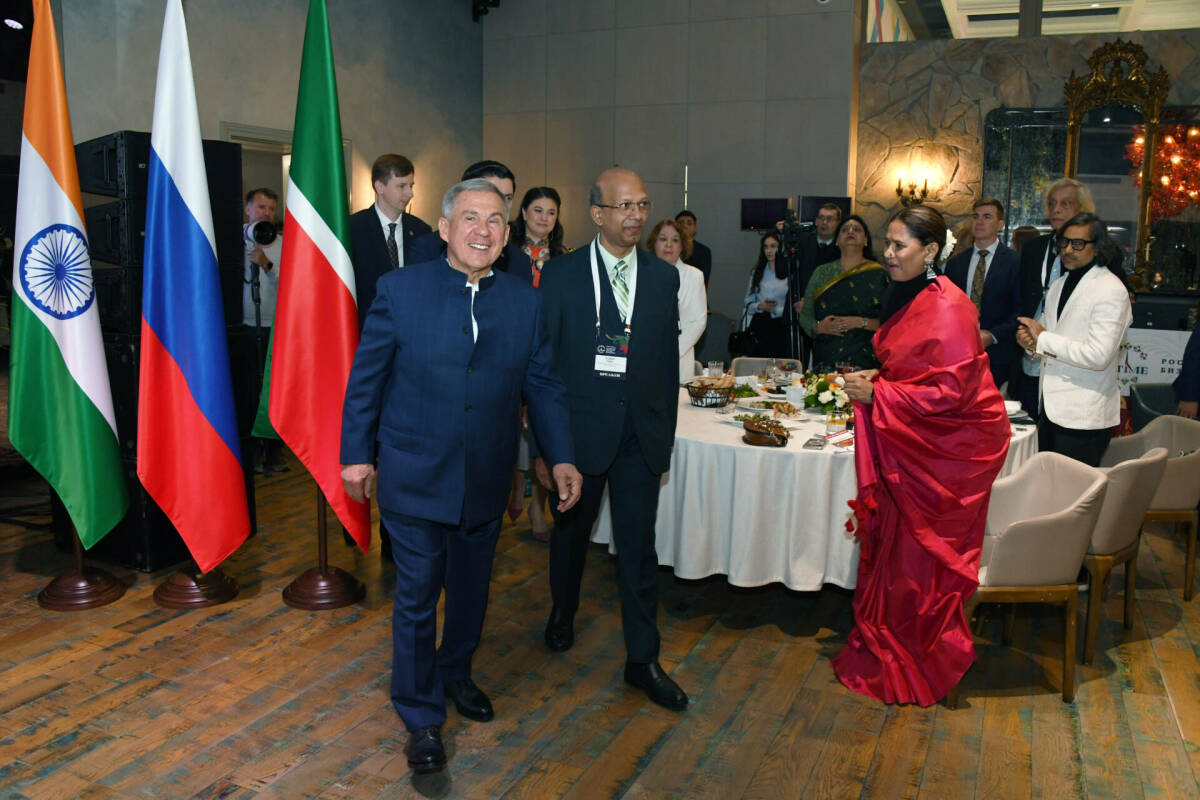 Минниханов: «Татарстан готов стать точкой входа индийского бизнеса на российский рынок»