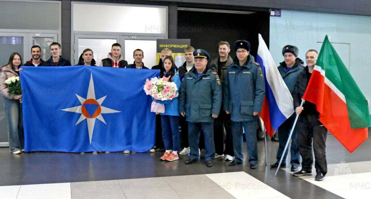 В Татарстане поздравили чемпионов мира по пожарно-спасательному спорту из республики