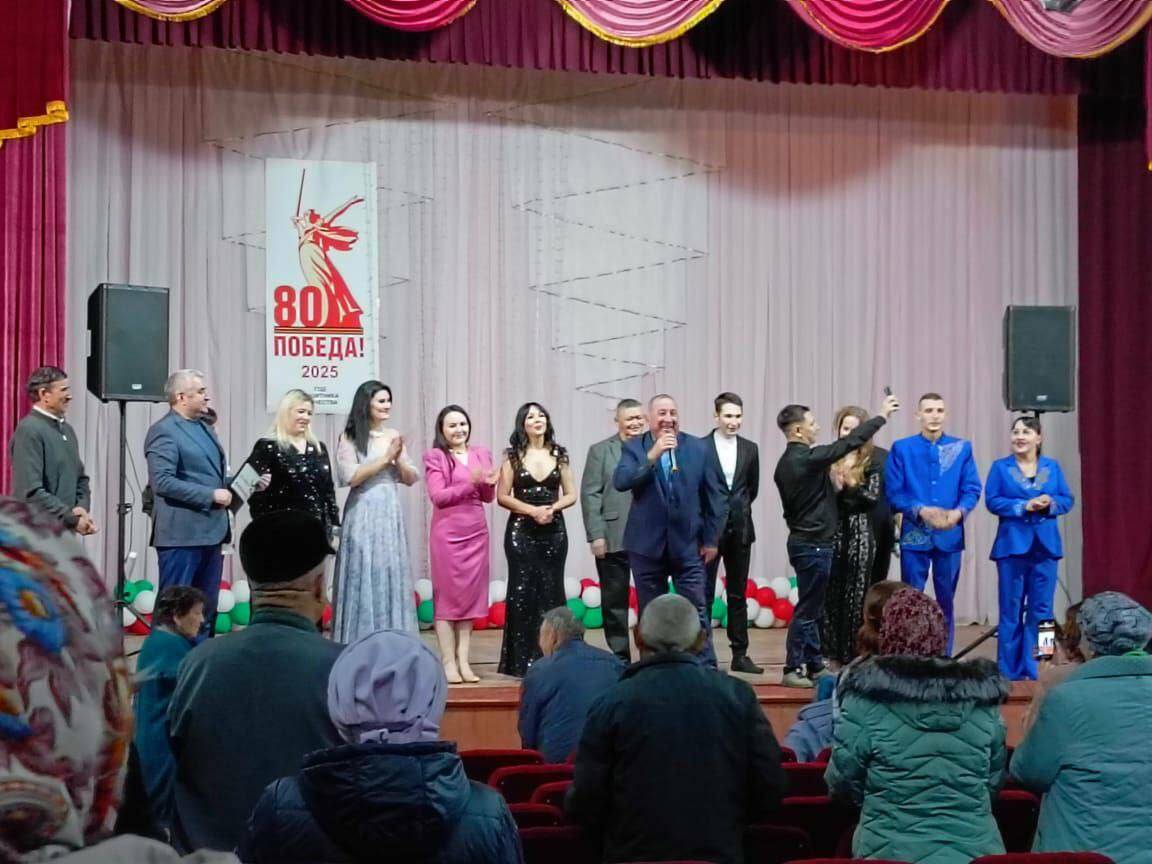 «Мы вместе»: актанышцы провели концерт для азнакаевских сельчан в поддержку СВО