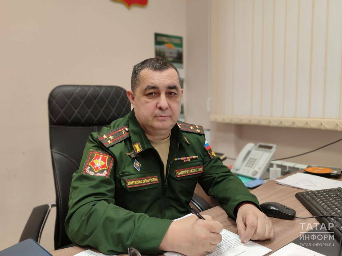 Военный комиссариат РТ о наборе резервистов: «Люди идут охотно, проблем с набором нет»