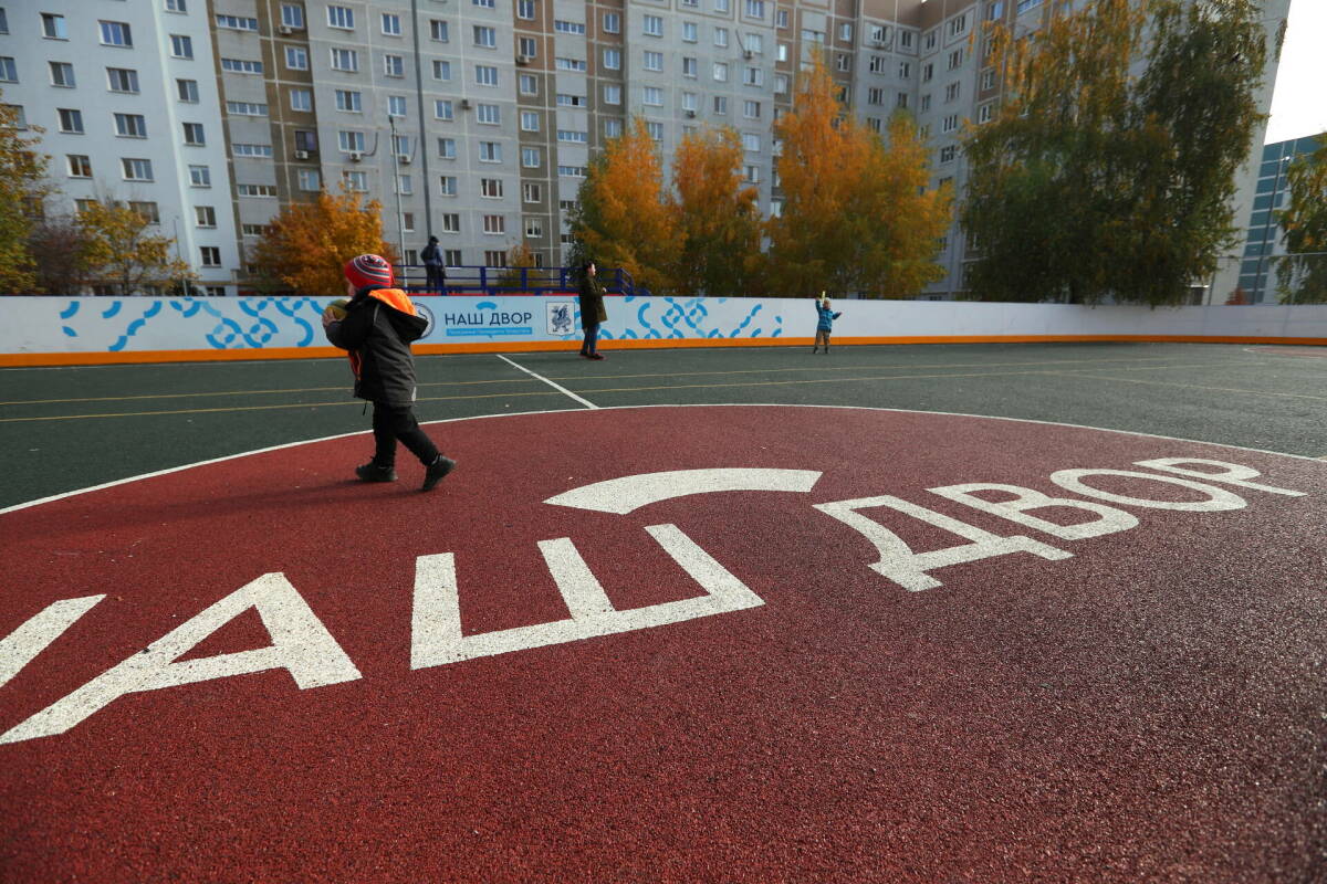 Приемка 663 из 677 территорий по программе «Наш двор» завершена в Татарстане