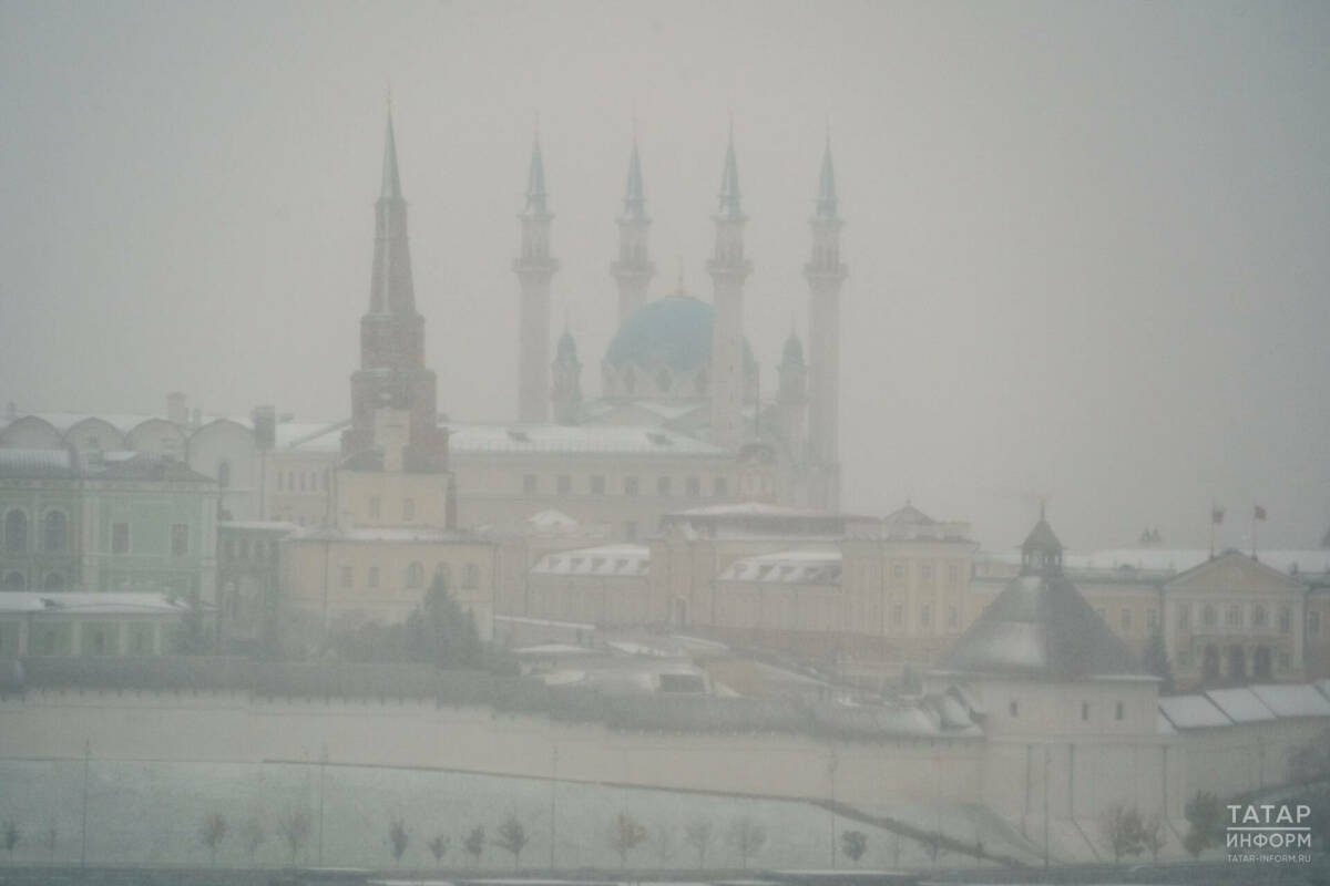 В Татарстане ожидаются мокрый снег, дождь и не более 1 градуса тепла