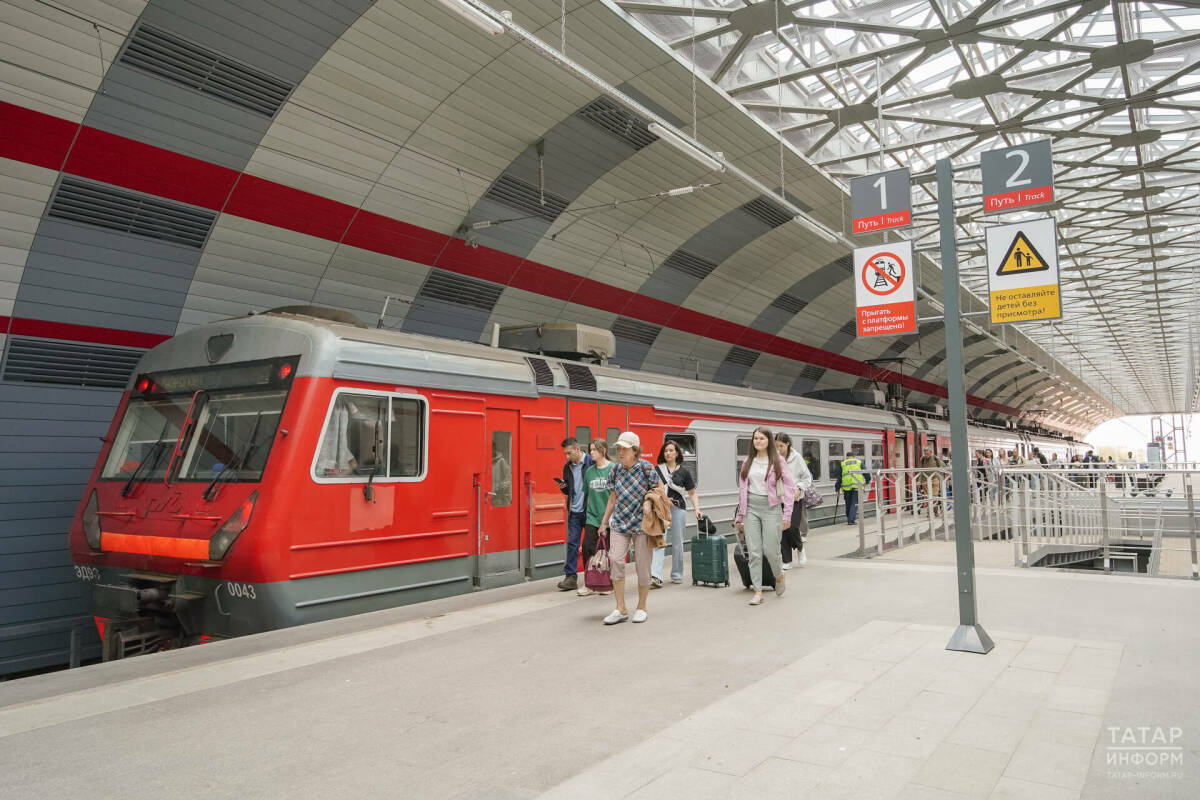 Дополнительные электрички Казань – Аэропорт введут на шесть дней