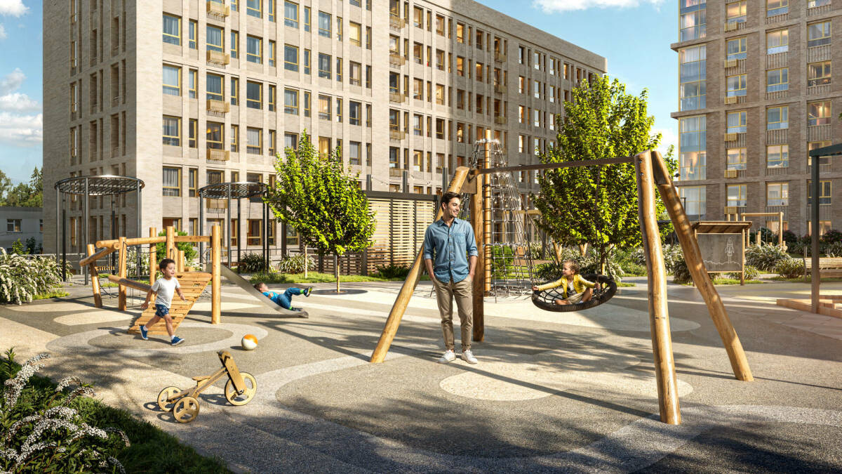 Утверждена концепция благоустройства GloraX Урицкого в Казани