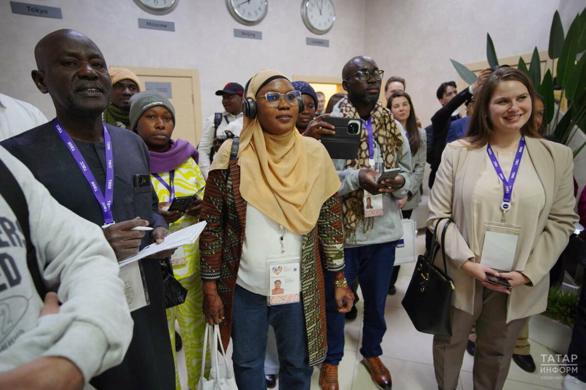 Африканские журналисты побывали на экскурсии в АИР Татарстана