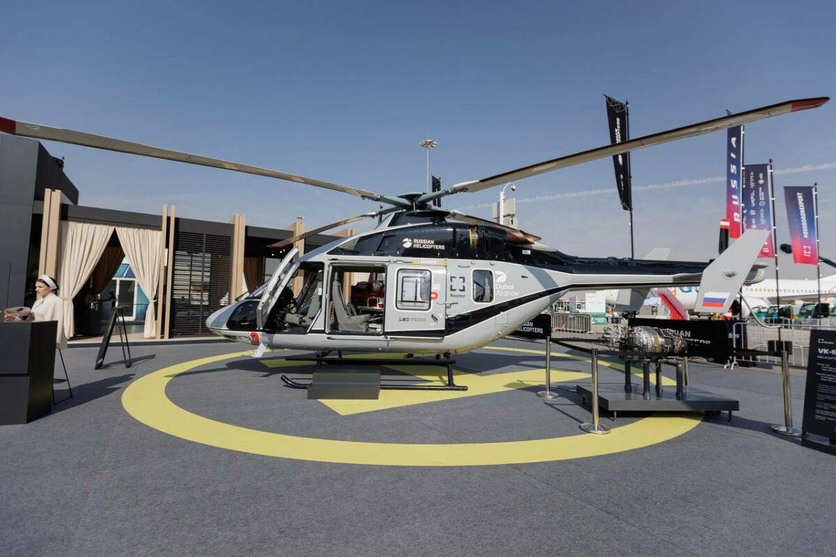 Импортозамещенный «Ансат» впервые представили за рубежом – на Dubai Airshow