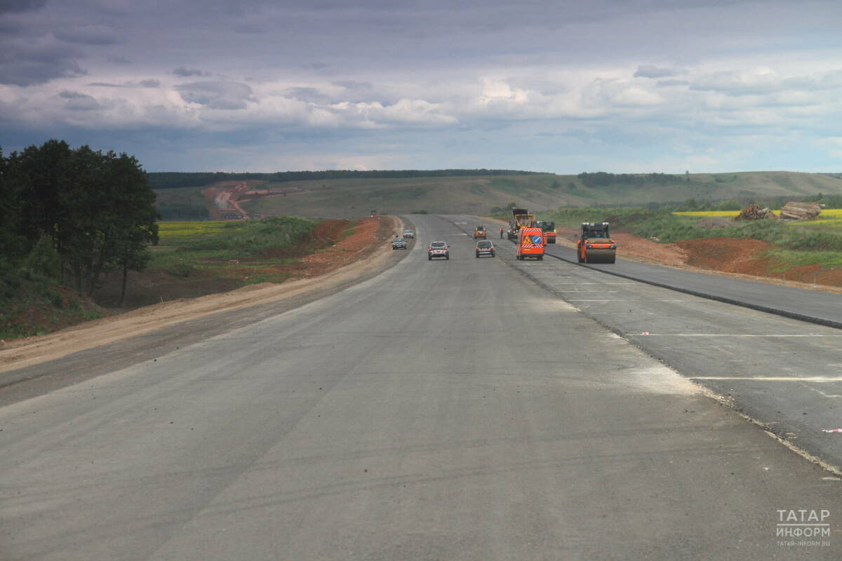 В Татарстане раньше срока завершат реконструкцию участка М7 длиной 96,5 километра