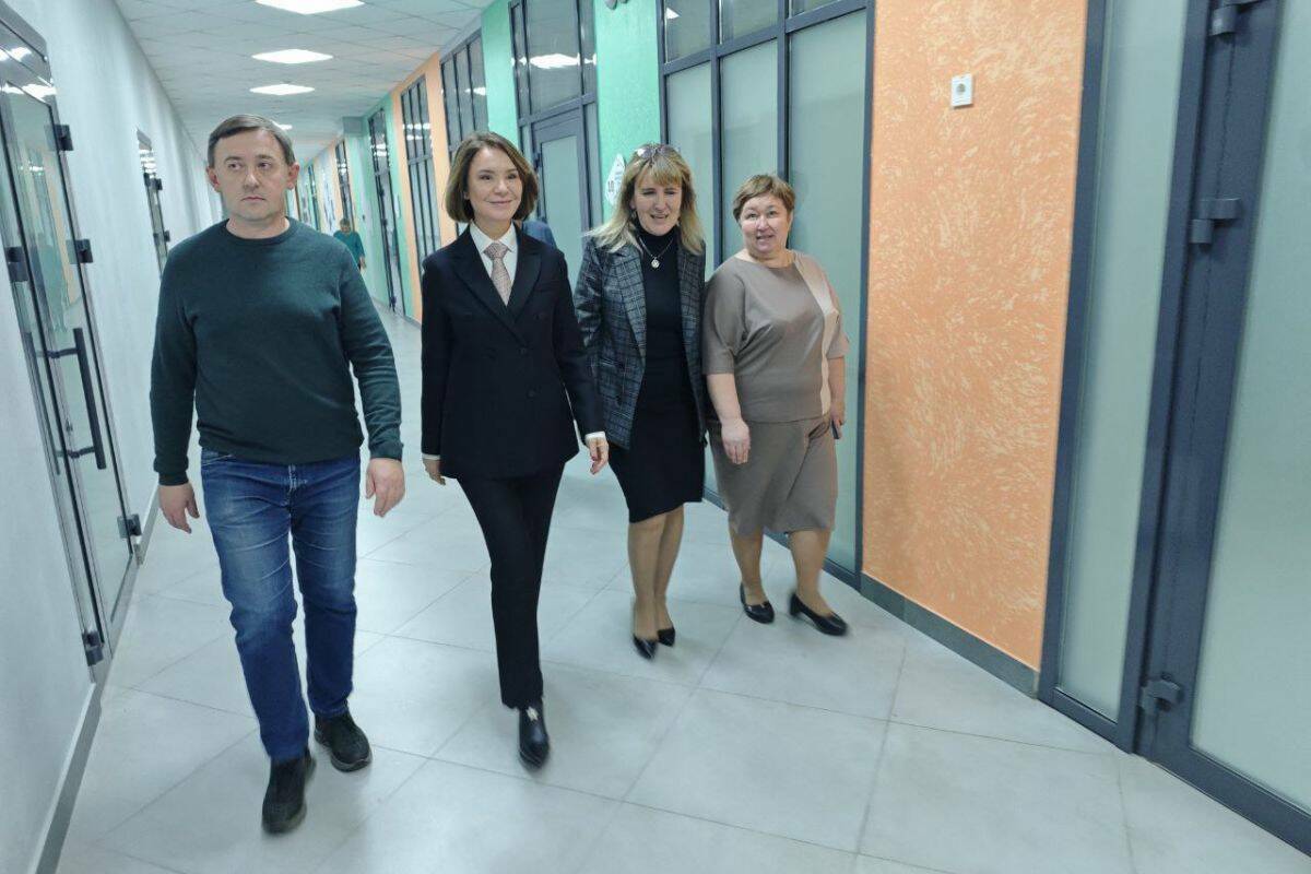 Депутат ГД Когогина осмотрела проходящие модернизацию соцобъекты Агрыза