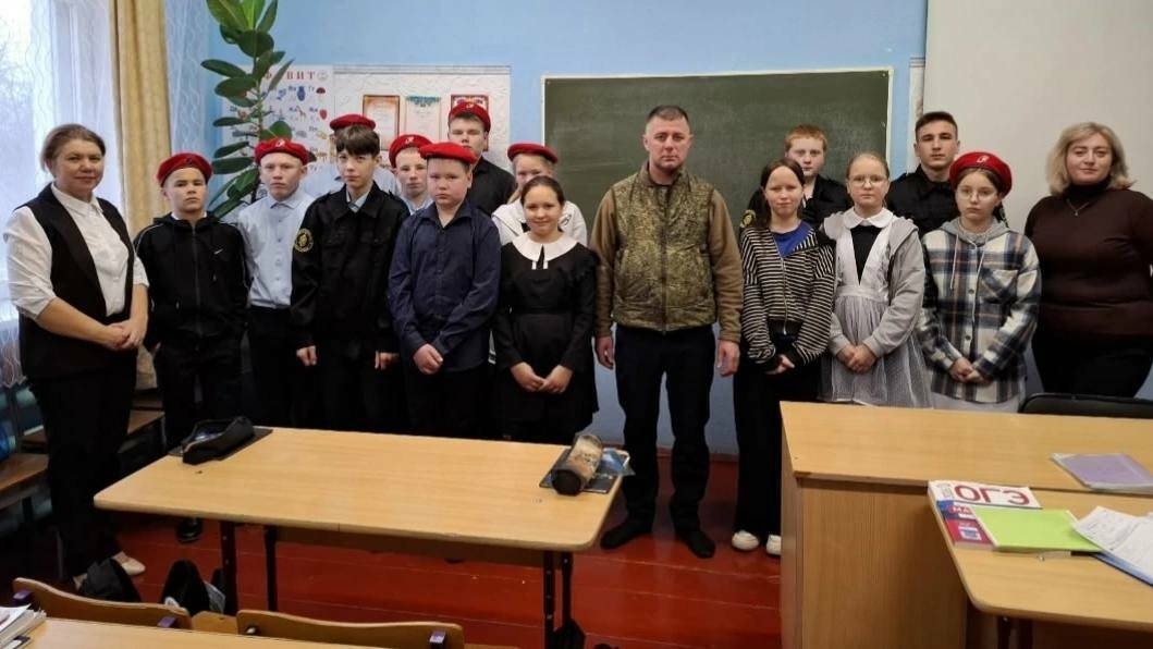 «Мужество – это выбор»: встреча с участником СВО прошла в Новошешминском районе