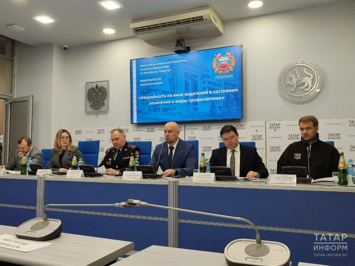 Каждое восьмое смертельное ДТП в Татарстане произошло по вине пьяных водителей