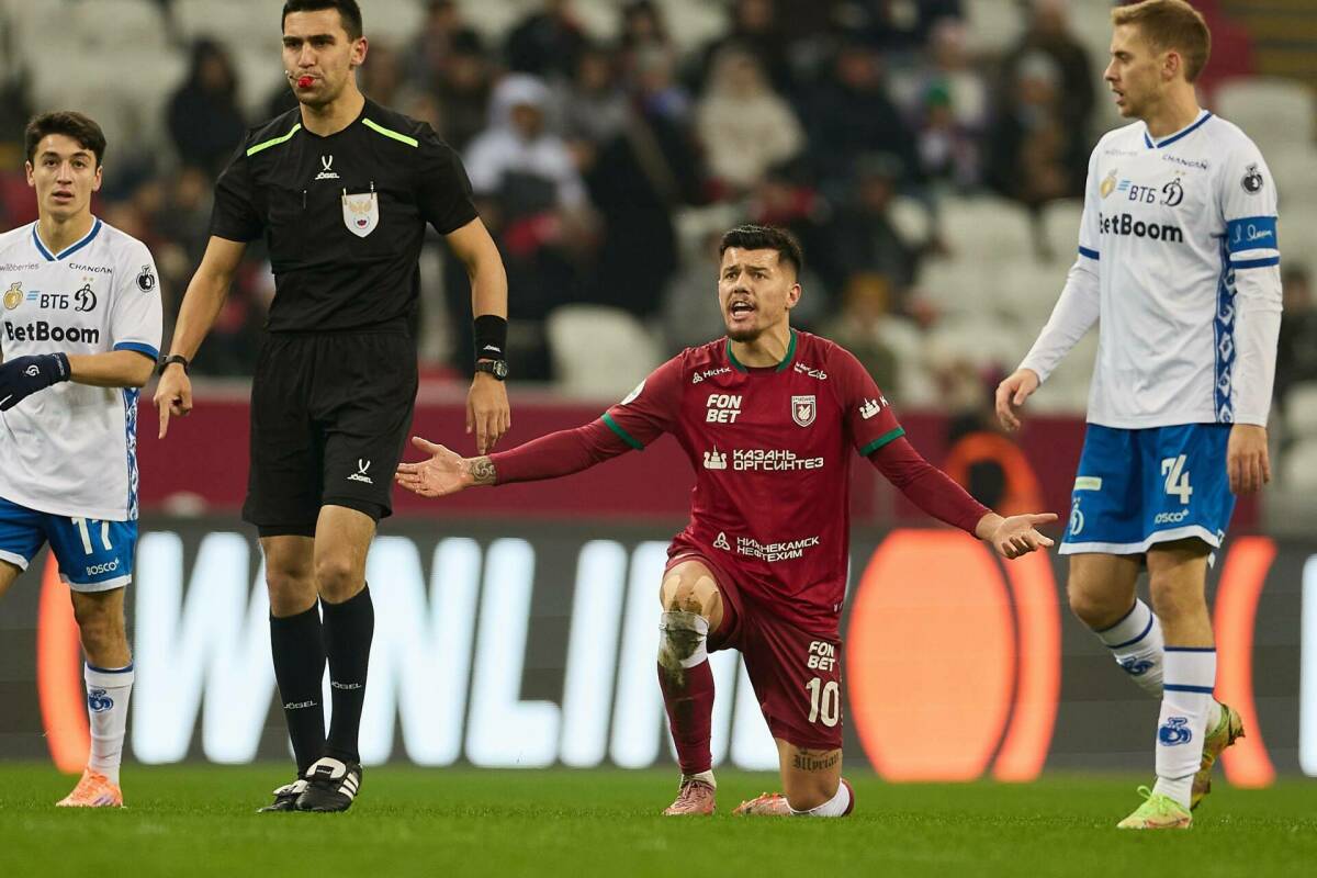 РФС объявил бригаду арбитров на ближайший матч «Рубина»