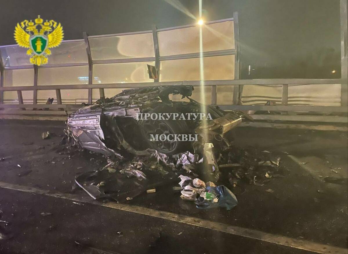 В ДТП с Lamborghini Urus на севере Москвы погиб криптобизнесмен Алексей Долгих