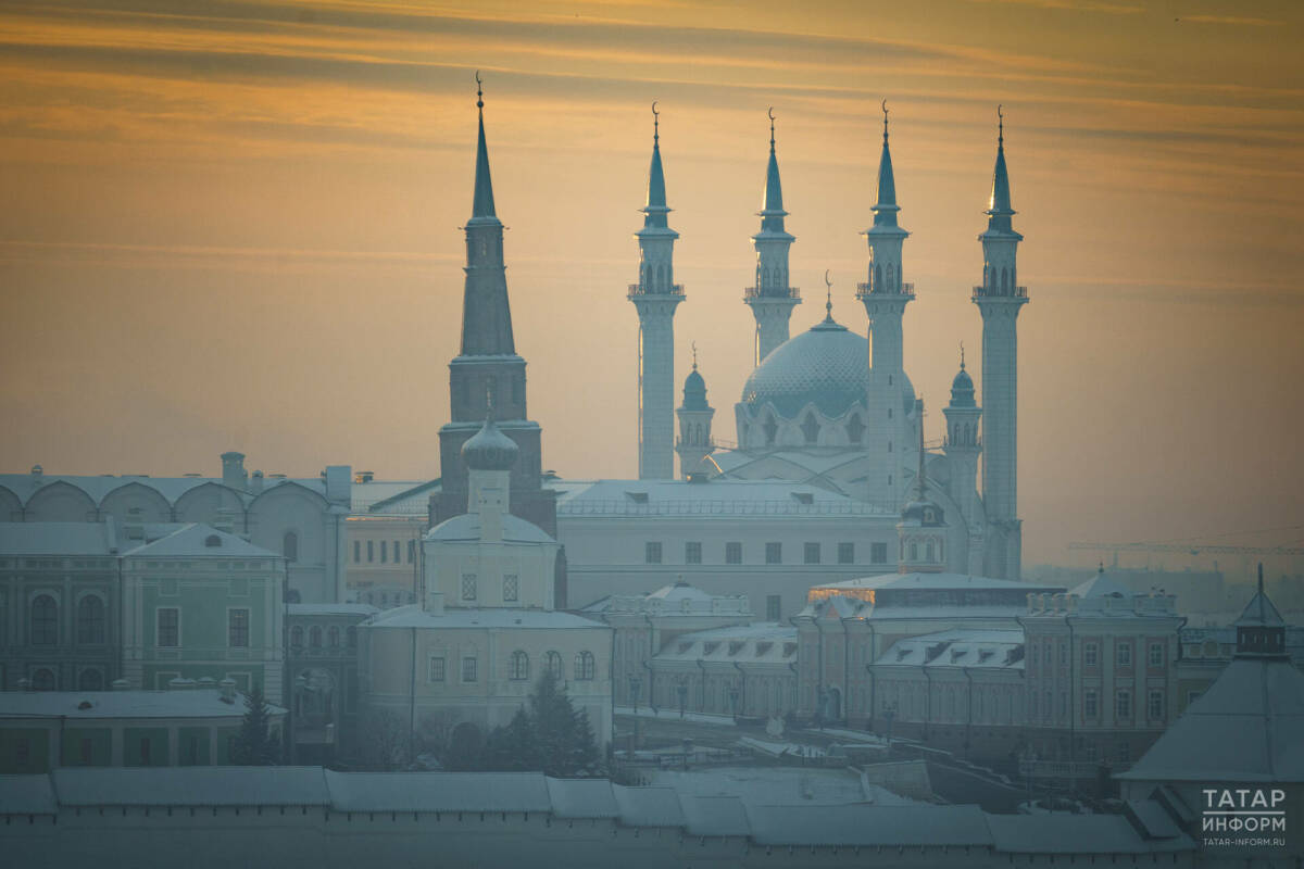 Небольшой снег и до -13 градусов прогнозируют в Татарстане 16 декабря