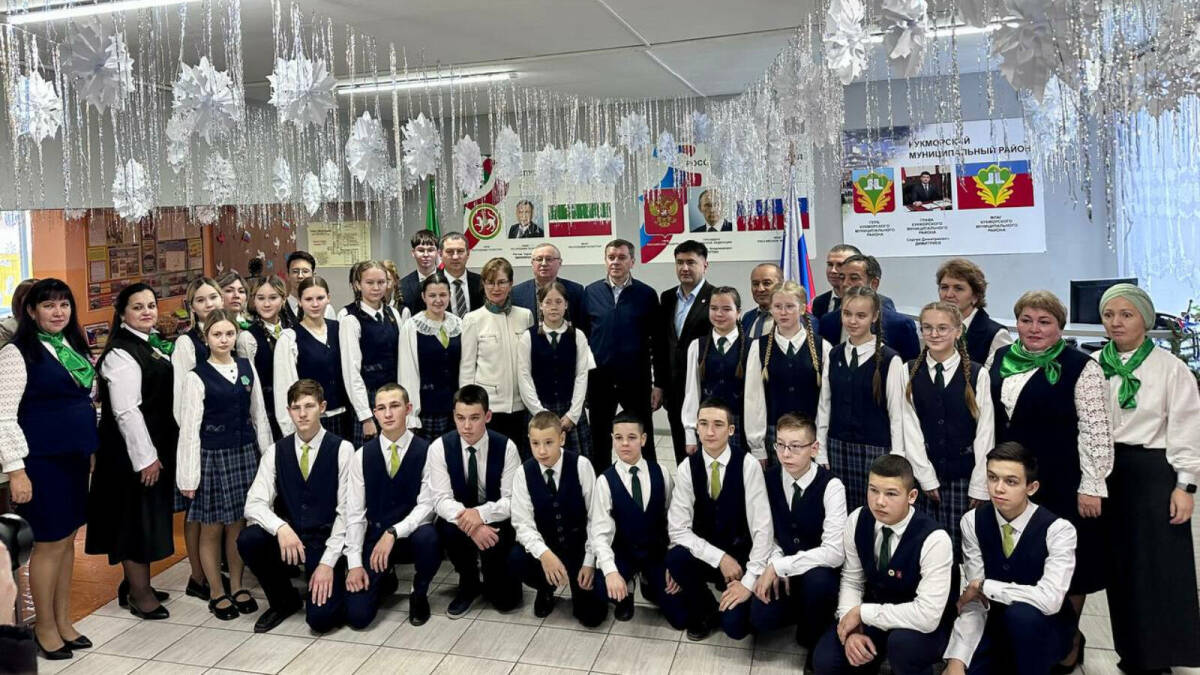 В Кукморском районе Татарстана по нацпроекту открыли агротехнологические классы