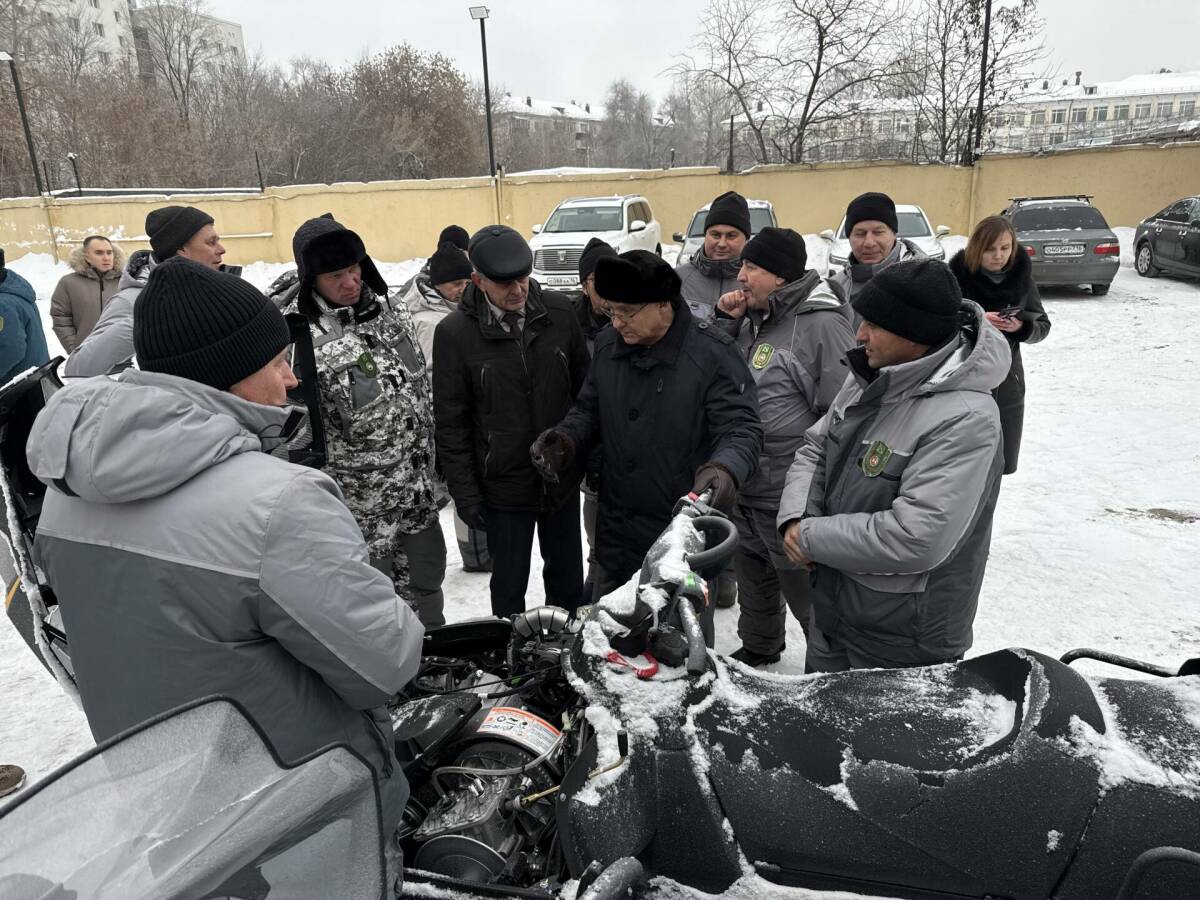 Госкомитет Татарстана по биоресурсам получил 90 саней и снегоходов