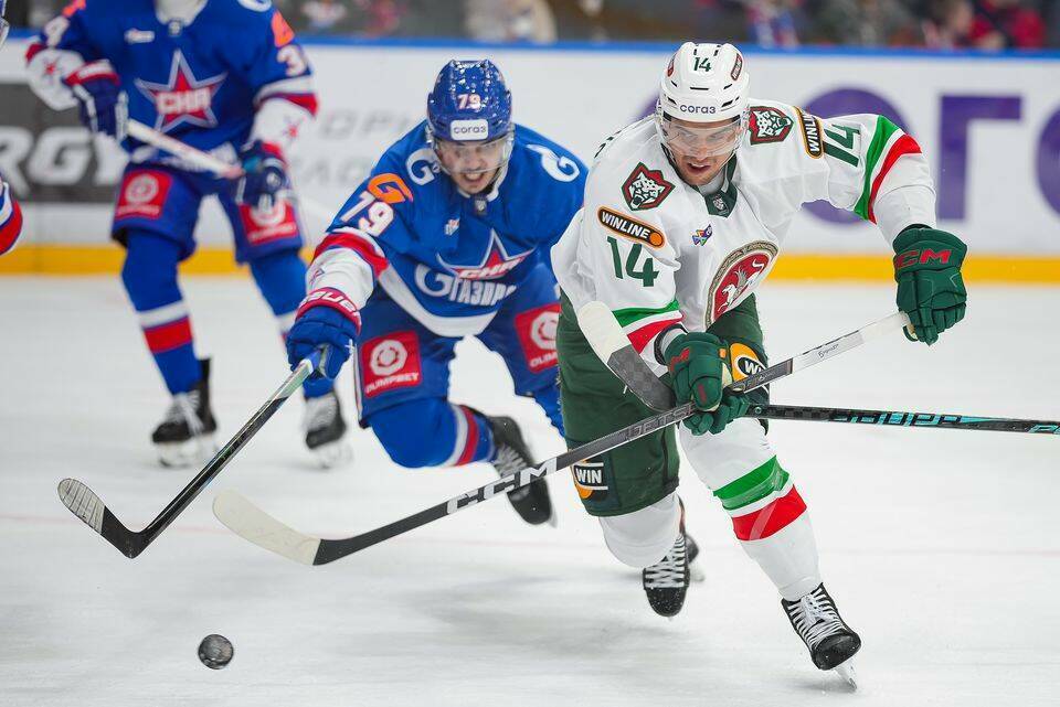 СКА одержал волевую победу над «Ак Барсом» в Санкт-Петербурге