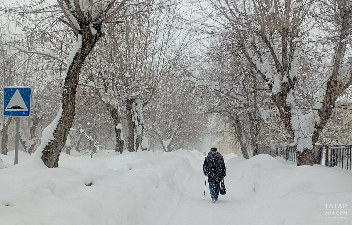 20 декабря в Татарстане будет от -2 до -7, преимущественно без осадков