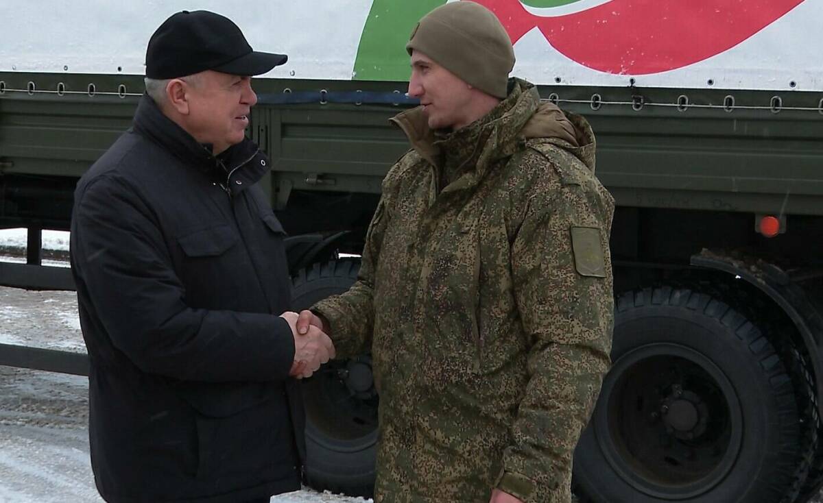 Боец Пушкин доставит на СВО новогодние гостинцы и гуманитарную помощь из Челнов