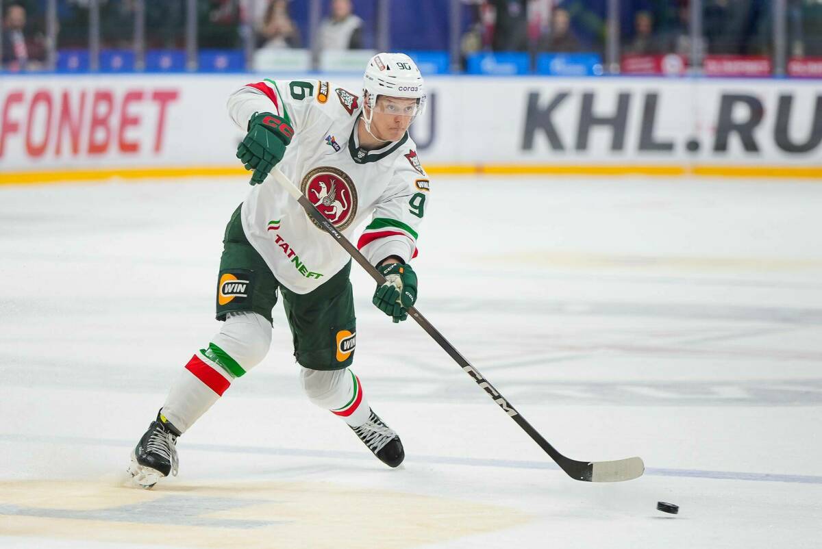 Лямкин – лучший игрок недели по версии КХЛ