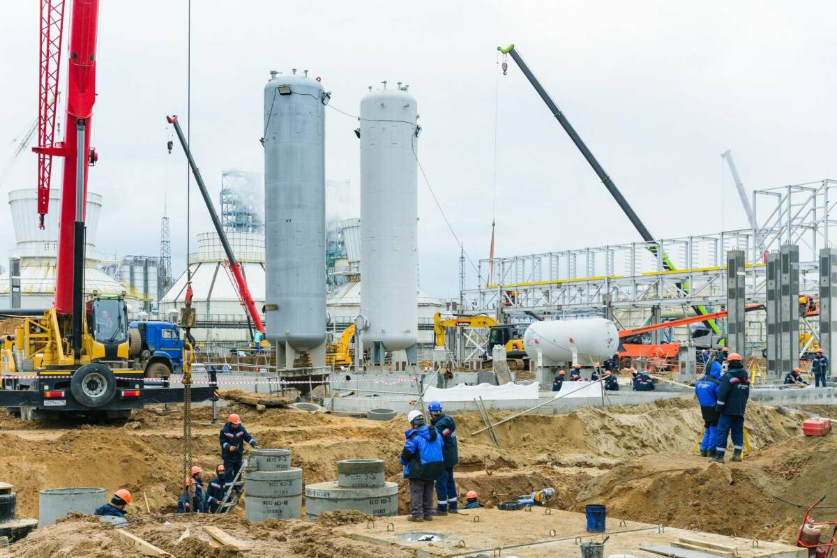 Готовность производства хромовых катализаторов СИБУРа в Казани превысила 40%