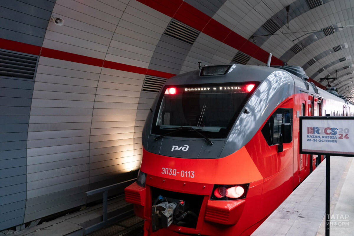 На маршруте Казань – Аэропорт с 1 января увеличат количество электричек