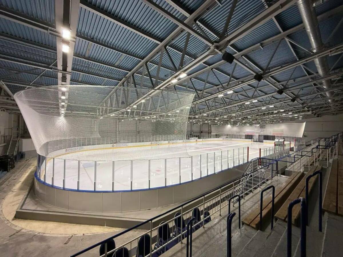 В Казани завершили ремонт ледовой арены Дворца спорта