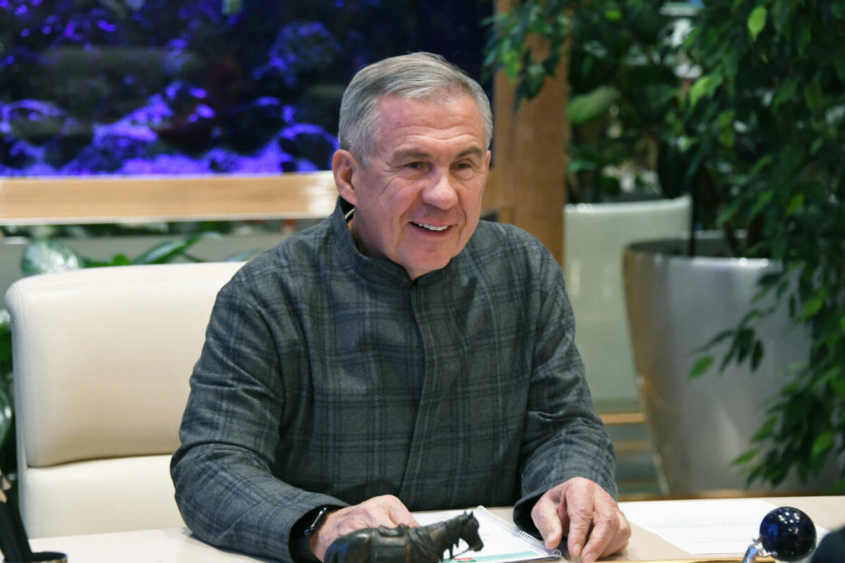 Рустам Минниханов принял участие в совещании ЦБ РФ по партнерскому финансированию