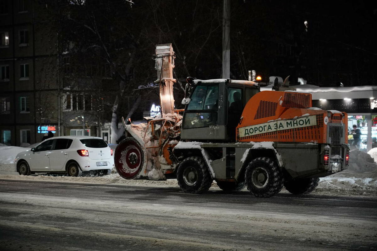 В Казани предупредили о закрытии ночью части муниципальных парковок из-за уборки снега